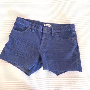 Carve Design Oahu 4" Blue Stretch Micro Cord Shorts